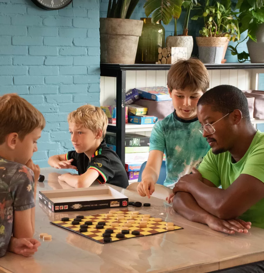 schaken met kinderen