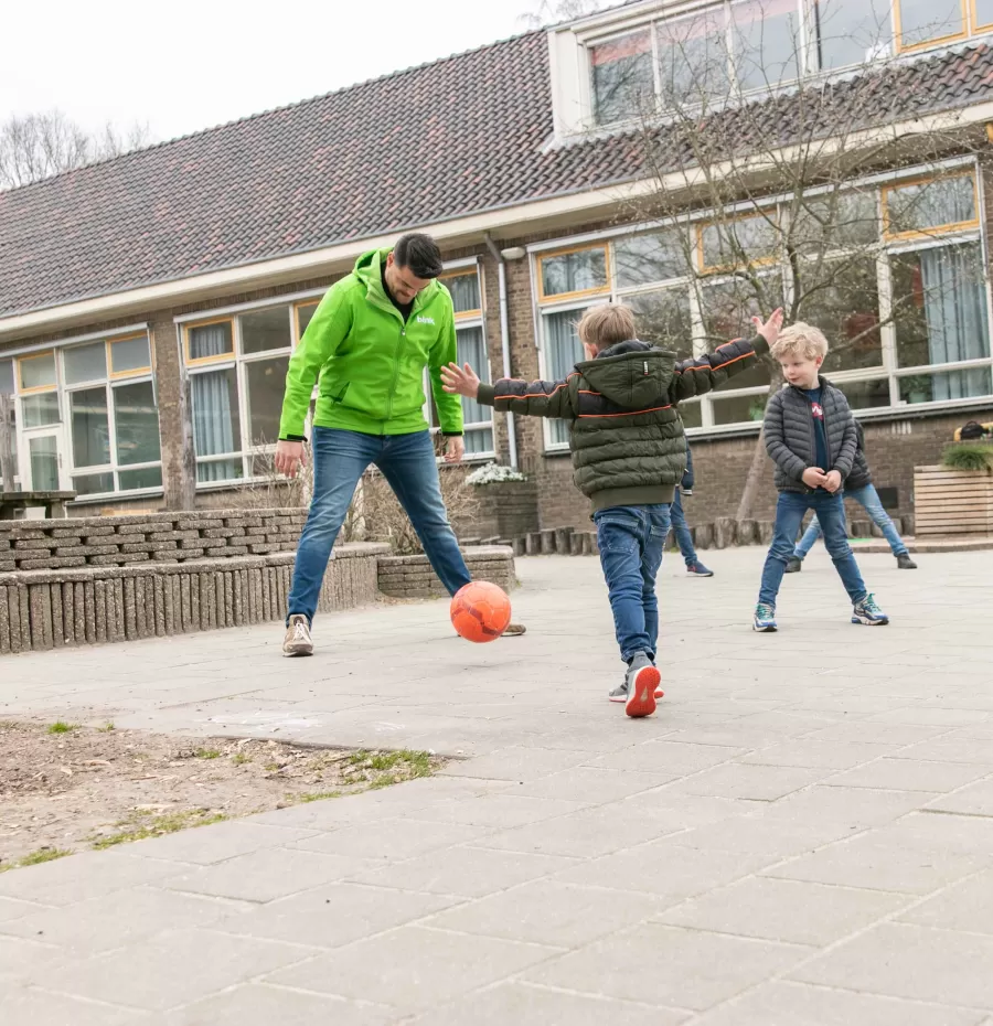 voetballen buiten