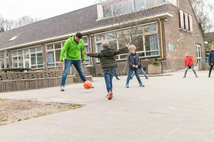 voetballen buiten